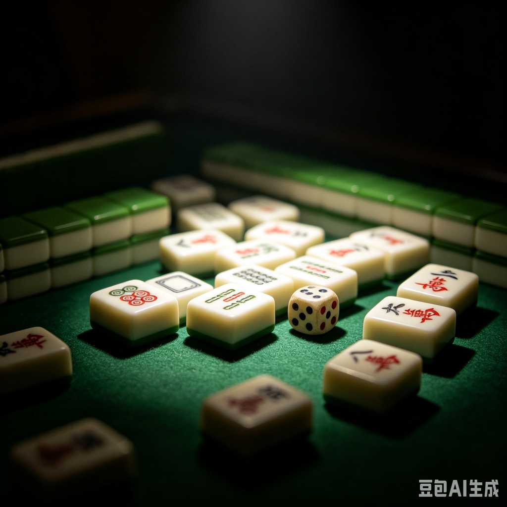 small portable mahjong set
