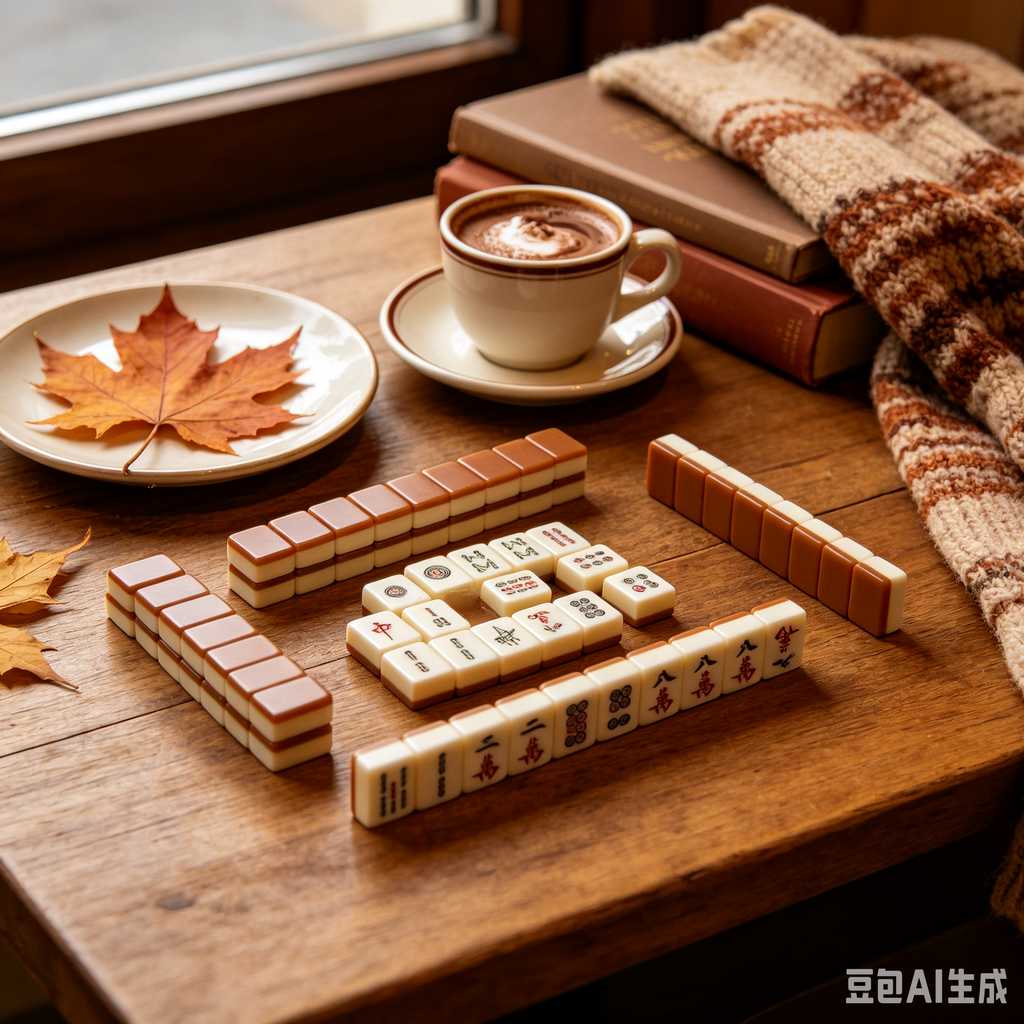 colored mahjong tile racks